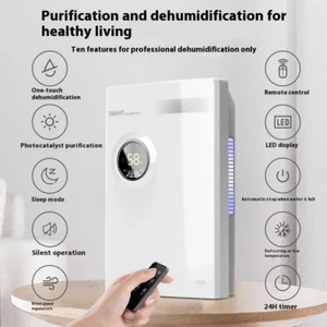 Household Indoor Dehumidification Light Sound Bedroom Drying Dehumidifier