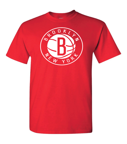 T-shirt Brooklyn Nets logo BKLN - taglie S-5XL e bambini giovani - Foto 15 di 30