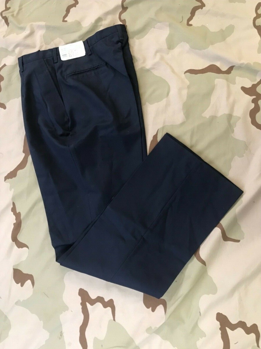 US SLACKS WOMAN’S UTILITY US NAVY SLACKS WOMAN'S UTILITY WORK PANTS SZ 16WT X32 NSN 8410-01