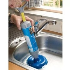 Pistola Sturalavandini a Pressione Sturalavandino Stura Tubi Bagno Lavandino WC