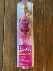 barbie fairytale ballerina doll pink