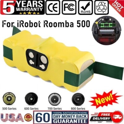 14.4V Ni-MH 4.5Ah Battery For iRobot Roomba 500 600 650 700 800 595 620 790 780