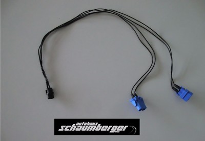 BMW Spezialwerkzeug Cartool V-Adapterkabel (D 2.5) 2 pol blau 611462 83300492769