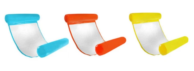 Lot de 50 Hamacs Piscine Matelas Gonflable Bouée Vacances Mer Lit Flottant - Photo 2/4