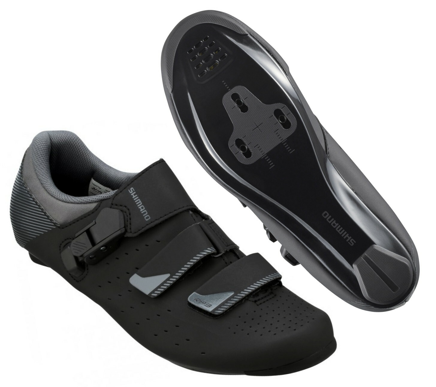 Chaussure SHIMANO RP3 Noir 43 idéale pour vos sorties vélo du week-end en club