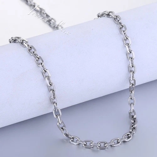 2.5/3/4/6/9mm Cable Rolo Link Stainless Steel Mens Boys Chain Necklace 18-36" image 9