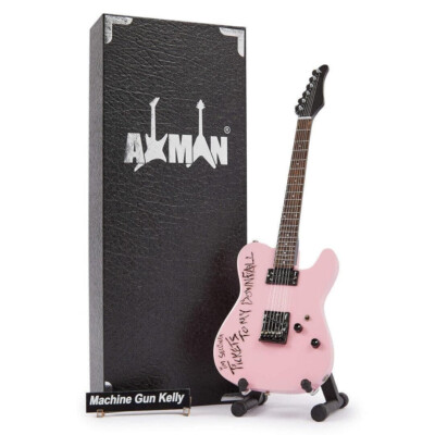 Machine Gun Kelly | MGK | Gitarre Miniatur Nachbau | Handarbeit Musik Geschenke