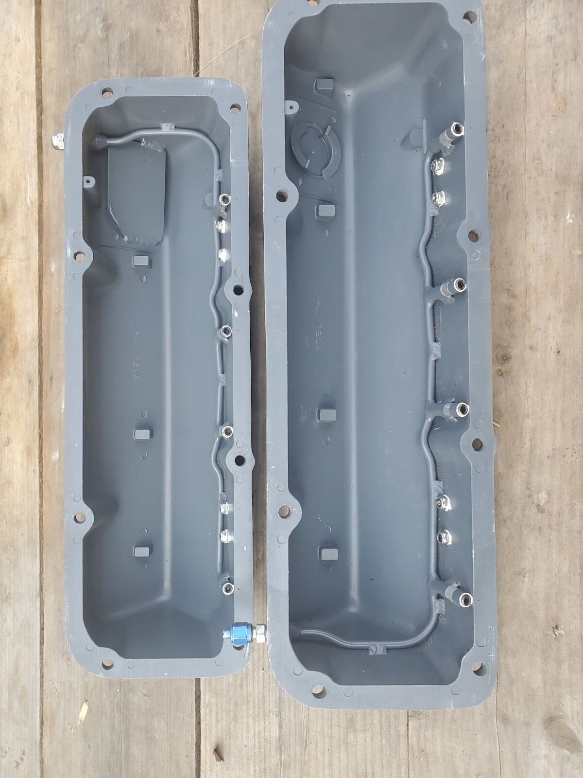 FORD MOTORSPORT VALVE COVERS W/ VALVE SPRING OILERS 351c 351m 400 302