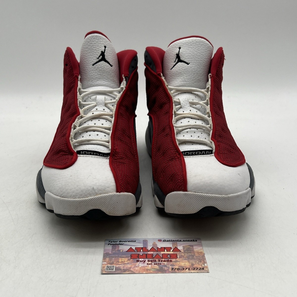 Size 10 - Jordan 13 Red/White - Leather Grey Suede (DJ5982-600