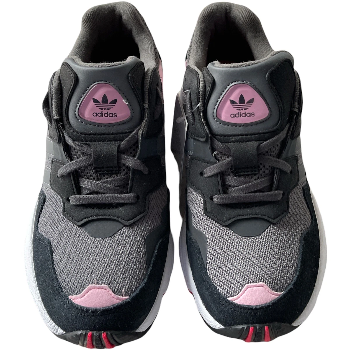 Youth Sneakers Size 4 Adidas Originals Yung 96 J F35274 Torsion Gray Pink