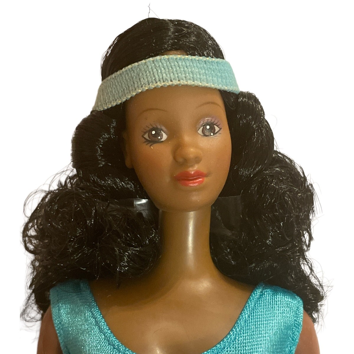 VTG Great Shape Black AA Barbie Doll #7834 1983 Mattel Minty