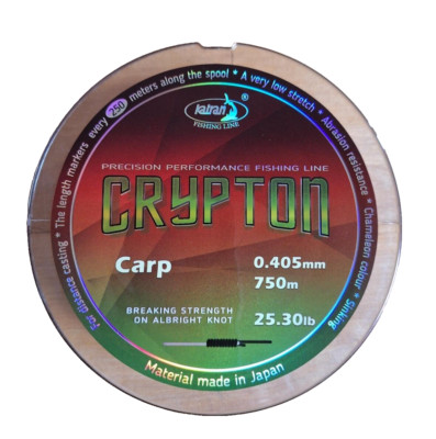 KATRAN CRYPTON CARP FISHING LINE 0.405mm, 25.30LB, 750M