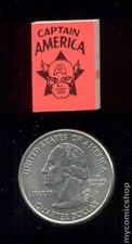Marvel Mini Books Captain America Red Variant NM- 9.2 1966