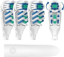 4 Pcs Replacement Toothbrush Heads with Soft ...