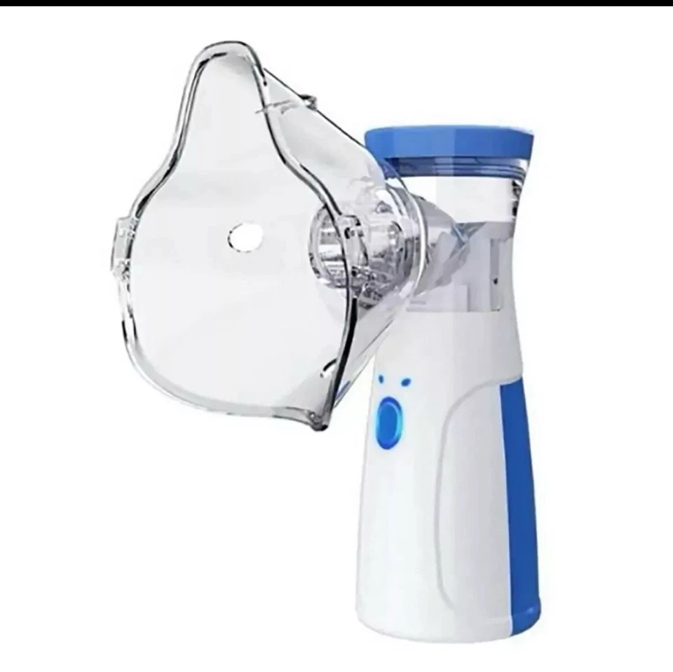 Tragbarer Aerosol Inhalator Ultraschall Vernebler Wiederaufladbar Erwachsene/Kinder - Bild 3 von 4