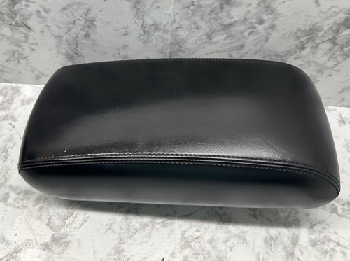 2014-2017 Jeep Grand Cherokee Front Floor Console Black Leather Armrest Lid Only