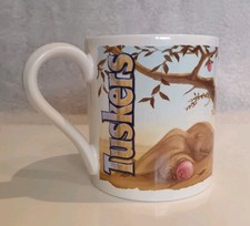Tuskers Elephants Eating Apples Design Large Ceramic Mug Official Merchandise 