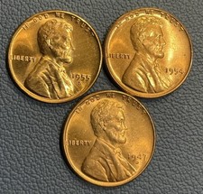 Lincoln Wheat Cents Collection - Beautiful Color - High Grade Gems - Luster