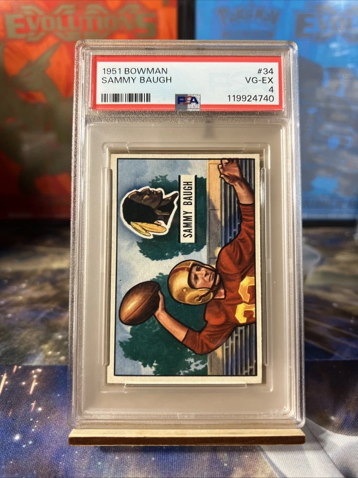 1951 Bowman - Sammy Baugh #34 - Image 2 of 3