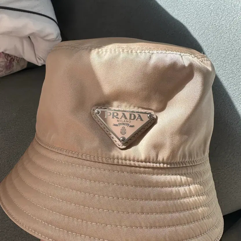 Prada Bucket Hat Elegant Black M Size thumbnail 9