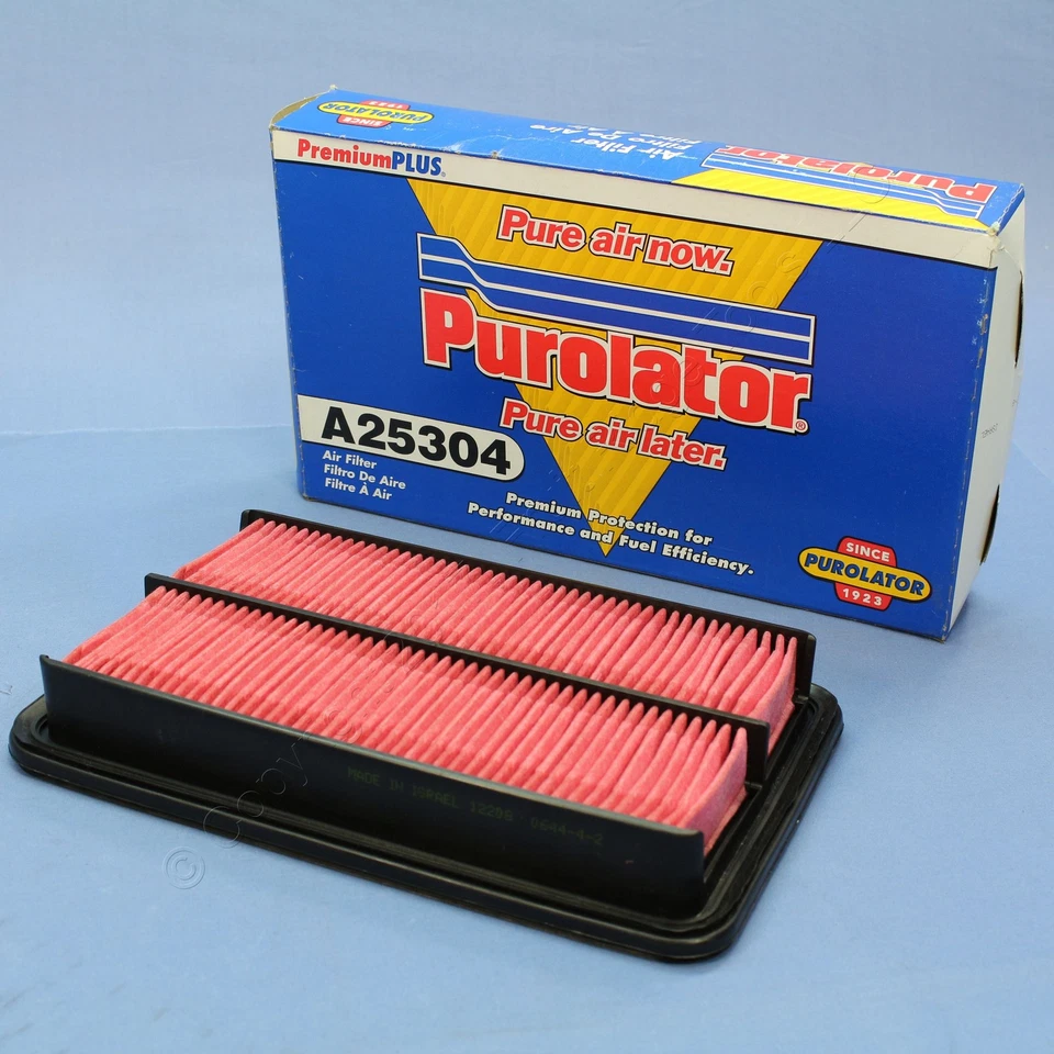 Filtros de aire del motor Purolator A25304 para Mazda Miata 1999-05 2,125 x 11,375" 5 piezas Foto 2 de 4