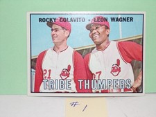 Topps 1967  Tribe Thumpers  VERY Nice   CARD #109