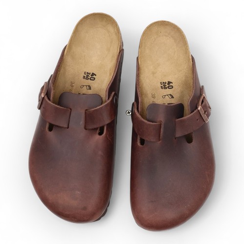 Birkenstock Unisex Boston Clog Habana Oiled Leather 40M - Picture 4 of 7