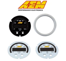 AEM X-Series 0-100 PSI Oil & Fuel Pressure Gauge Accessory Kit - Universal