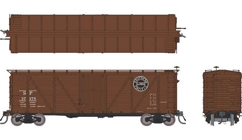 Coche de carga Rapido escala HO ~ B-50-16 ~ Southern Pacific SP #37395 ~ con techo vikingo | Zustand: New
