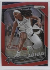 2025 Panini Prizm WNBA Red Prizm 170/299 Dana Evans #33 s3g