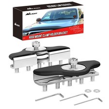 2pcs Led Pod Light Mount Bracket Hood Clamp Holder Suv Truck Off-road Vehicle 2pcs Led Pod Light Mount Bracket Hood Clamp Holder Suv Truck Off-road Vehicle