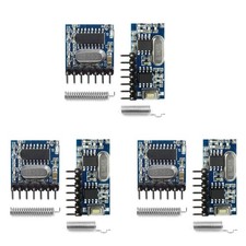 3 Sets of 433mhz RF Transmitter and Receiver Module Wireless 4 Channel Output...