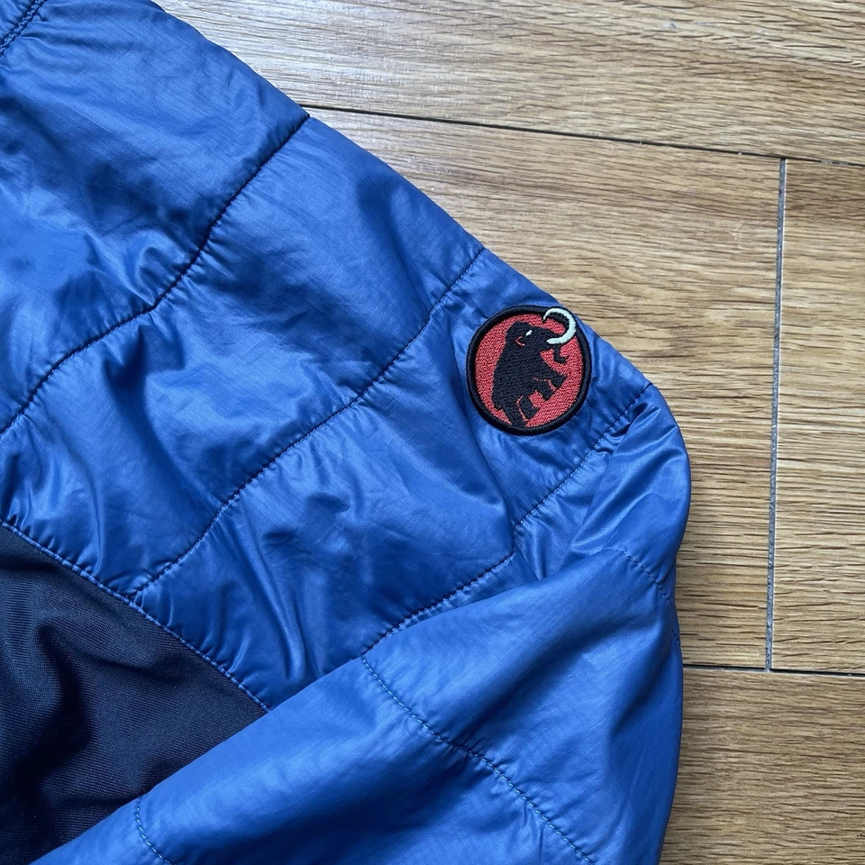 Куртка мужская Mammut Guye Polartec Alpha 2XL синяя утепленная гибридная Pertex - Изображение 4 из 4