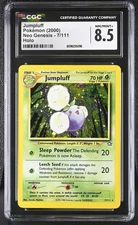CGC 8.5 Jumpluff 2000 Neo Genesis 7/111 Holo SWIRL Pokemon Card