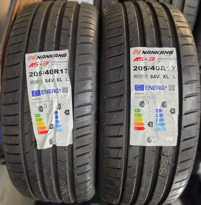 2X NEW NANKANG AS3 SPORT 205/40 ZR17 XL 84V CAR TYRES 205 40 17
