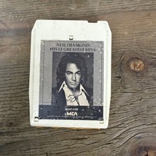 MCA 8-Track Tape Neil Diamond His 12 Greatest Hits MCAT-2106 Vintage Collectible