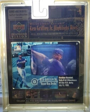 Upper Deck Diamond Vision Ken Griffey Jr Highlight Reels Sealed In Package 1997