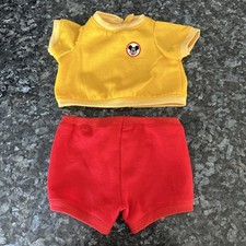 Teddy Ruxpin Outfit- MICKEY MOUSE SHIRT AND SHORTS