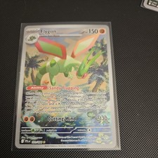 Pokémon Flygon 101/094 Me02: Phantasmal Flames Illustration Rare Full Art Holo
