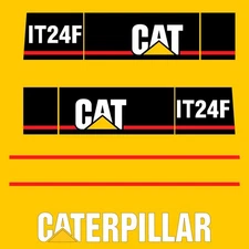 Fits IT24F Caterpillar Wheel Loader Replacement Decals