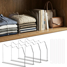 Clear Purse Organizer for Shelf Dividers,Shelf Dividers Closet Organizers