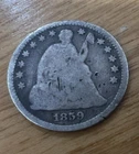 1859-O Seated Liberty Half Dime