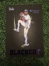 2026 Onit Zach Strickland Team Color Blackout /20 Rare Insert Card UCLA