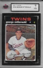 1971 TOPPS BASEBALL George Mitterwald #189 KSA 7 NM Minnesota Twins