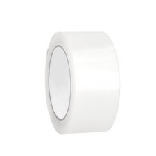White Packing Tape with Dispenser 1.88 Inch x 110 Yards 2 Mil 12 Rolls