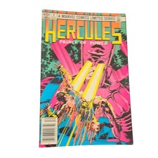 HERCULES PRINCE OF POWER #4 of 4 (1982) Marvel Comics "Newsstand" wszystkie kompletne 