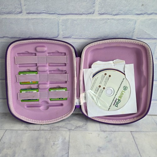 Tableta para niños LeapFrog LeapPad 2 Explorer Bundle - rosa/púrpura y 3 juegos y estuche - Imagen 5 de 7