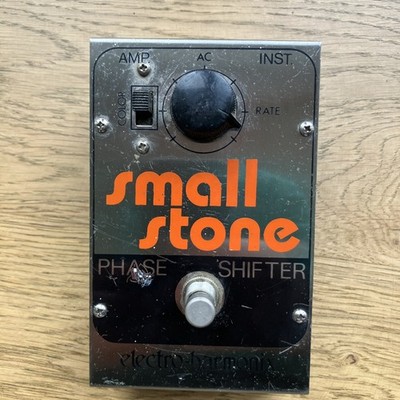 Electro-Harmonix Small Stone V2 Vintage Analog Phase Shifter Guitar Pedal Used