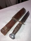 Vintage WWII Era Remington Pal 36 US Military Fighting Knife & Sheath — photo 1