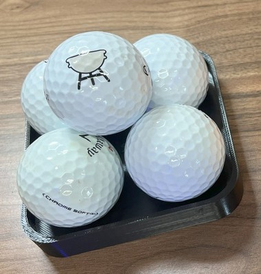 BeesBalls - Golf Ball Stacking Pyramid tray 2x2